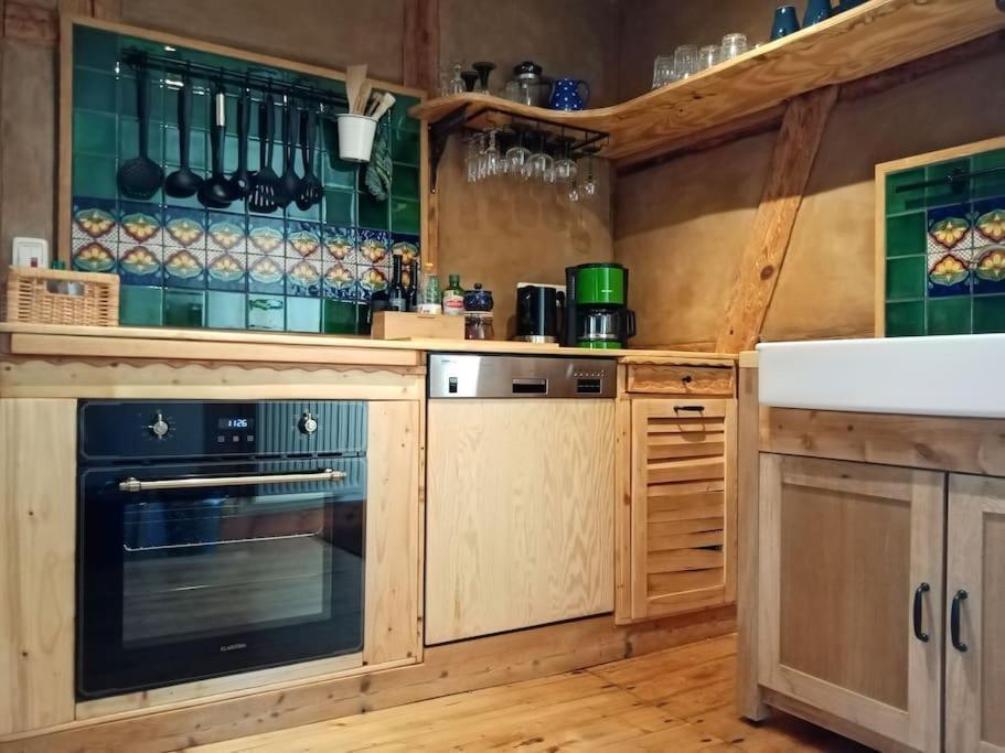 Laendliches Wohnen Zwischen Erfurt Und Gotha Apartamento Exterior foto